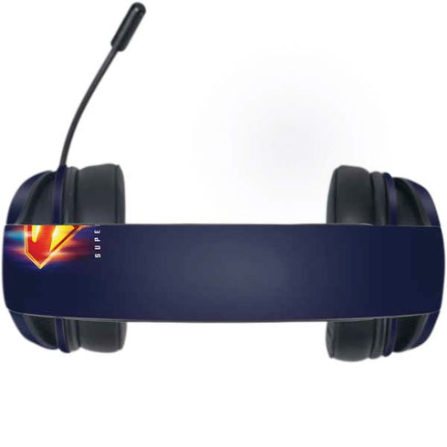 Superman 2025 Energy Shield Neon Emblem Razer Kraken X Skin
